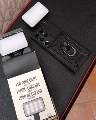 led light per smartphone  2 colori 