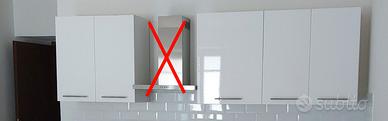 Pensili colore bianco lucido COME NUOVI