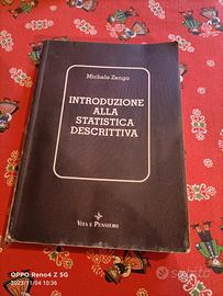Michele Zenga, Introduzione alla Statistica Descr