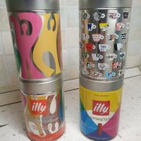 barattoli caffe illy