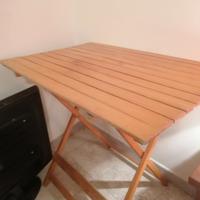 Tavolo pieghevole in legno