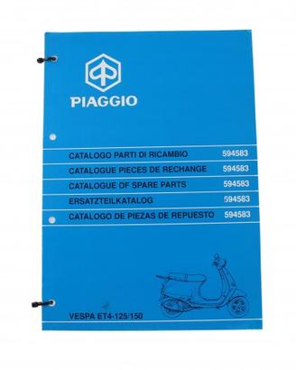 Catalogo parti di ricambio Piaggio Vespa ET4 125 1