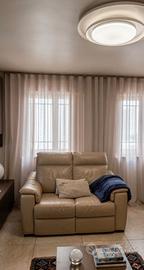 set 2 divani in pelle beige