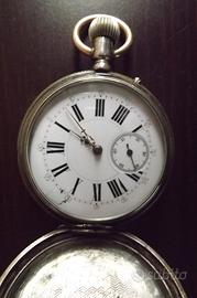 Orologio in argentan primi anni 1900