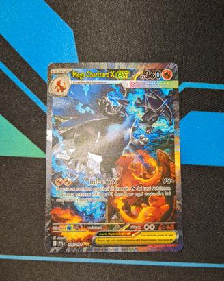 Mega charizard X fiamme spettrali