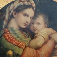 Quadro "Madonna della seggiola" Raffaello