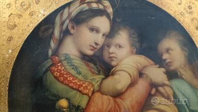 Quadro "Madonna della seggiola" Raffaello