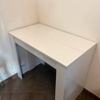 Tavolo consolle bianco allungabile