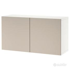 4 Scaffale con ante, IKEA bianco