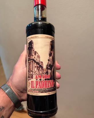 Liquore Amaro Il padrino. Prodotto a Corleone