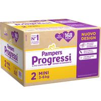 Pampers progressi 2 mini 3-6kg 168 esapack
