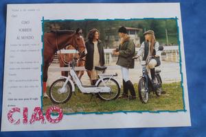 Ciao bravo si ape 50 SFERA VESPA depliant piaggio