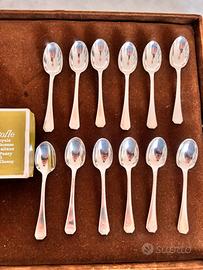 Christofle America scatola 12 cucchiaini Moka
