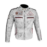 Giubotto Moto In Vera Pelle Cafè Race Vintage