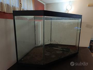 acquario angolare 220 litri