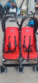 passeggino gemellare 
