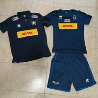 Set abbigliamento Volley Italia originale
