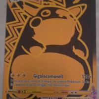 Carta Pokémon Pikachu Vmax Black and Gold 