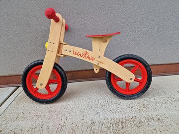 Bici senza pedali in legno Legnoland pari al nuovo