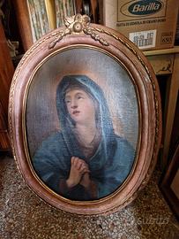 coppia dipinti ovali grandi 