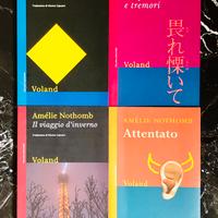 Lotto 4 libri Amelie Nothomb