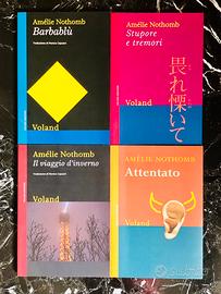 Lotto 4 libri Amelie Nothomb