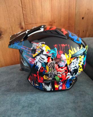 casco da bambino x moto