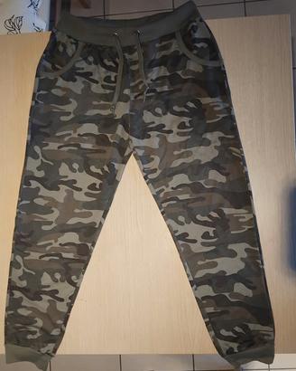 pantaloni mimetici adulto taglia M