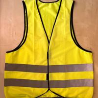 Gilet giallo catarifrangente, taglia unica