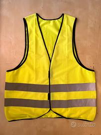 Gilet giallo catarifrangente, taglia unica