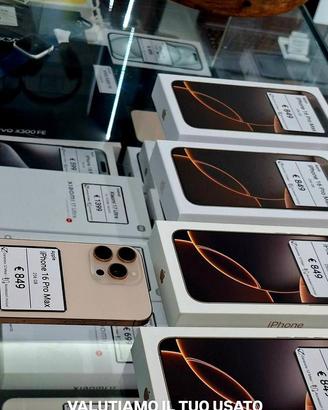 IPHONE 16 PRO MAX 256GB sabbia