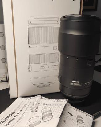 obiettivo Tamron 100/400