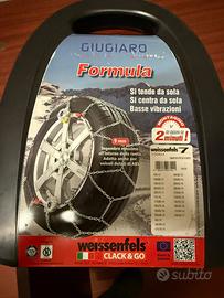 Catene da neve formula 7 design Giugiaro