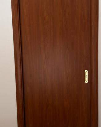4 porte interne in Noce usate 80x210 cm