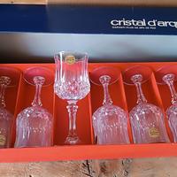 Set 6 calici cristallo - Cristal d'arques