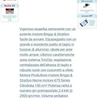 Tagliaerba Husqvarna royal 153 s
