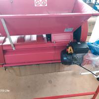 Diraspatrice  elettrica carrellata (uva e frutta )