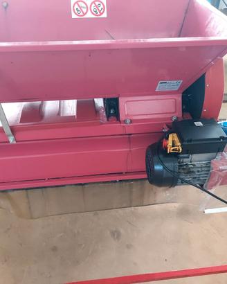 Diraspatrice  elettrica carrellata (uva e frutta )