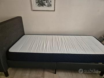 letto con materasso singolo