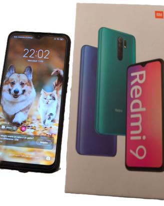 Smartphone Redmi 9 doppia nano sim - 64 Gb