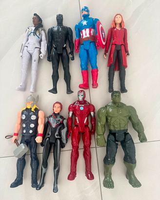 Supereroi Marvel Avengers DC Titan Hero Series
