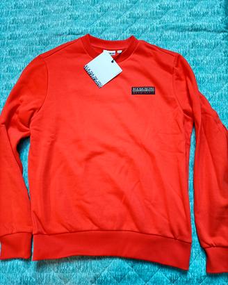 Maglione Napapijri Arancione Nuovo