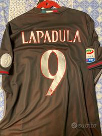 Maglia Ac Milan Lapadula firmata