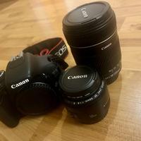 Canon EOS 600D - Solo 7257 scatti + 2 Lenti