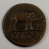 Riproduzione Moneta Romana CAESAR