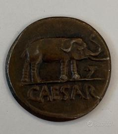 Riproduzione Moneta Romana CAESAR