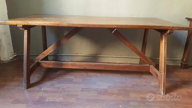 Tavolo fratino castagno