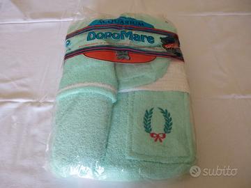 coordinato accappatoio + ciabatte