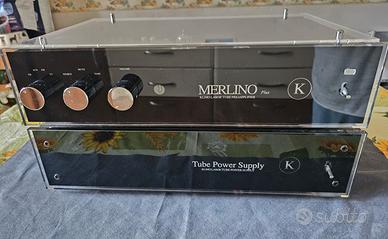Preamplificatore Klimo Merlino Plus con alimentazi