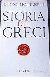 Storia dei greci - Montanelli - edizione 1961